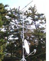 電波 地デジアンテナ工事ステンレス仕様 電波障害対策 アンテナ対策